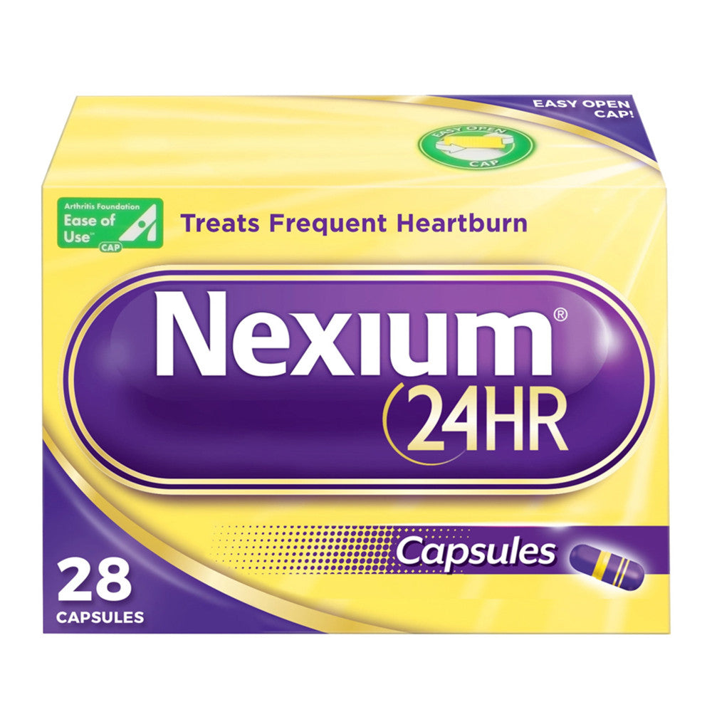 Nexium 24HR Delayed Release Capsules, For Heartburn - 28 ea
